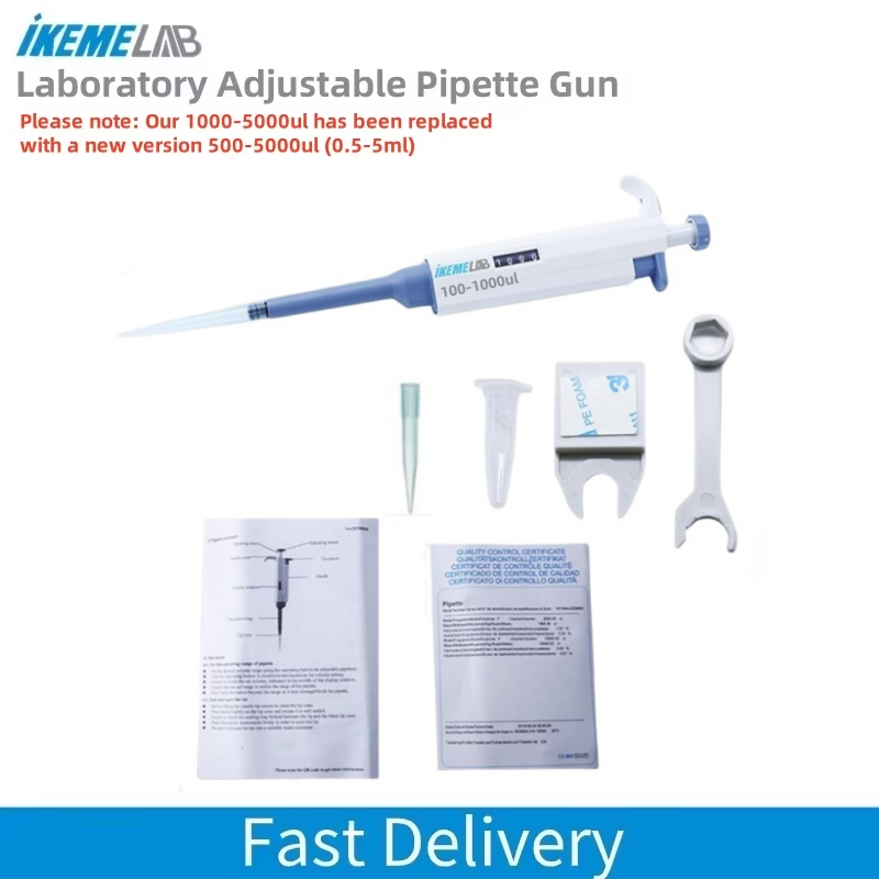 Medical Lab Technology - Pipeta Digital Ajustável IKEME Dragon, Suprimentos