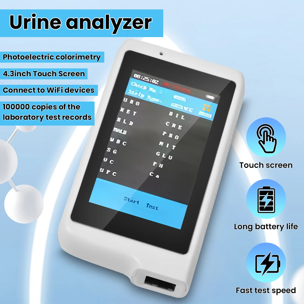 Urine Analyzer Strip - Sinohero analisador de urina animal, equipamento