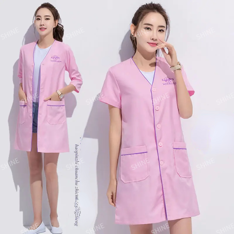 Uniforme de esteticista com lo - Medical Lab Management avaliação e preço