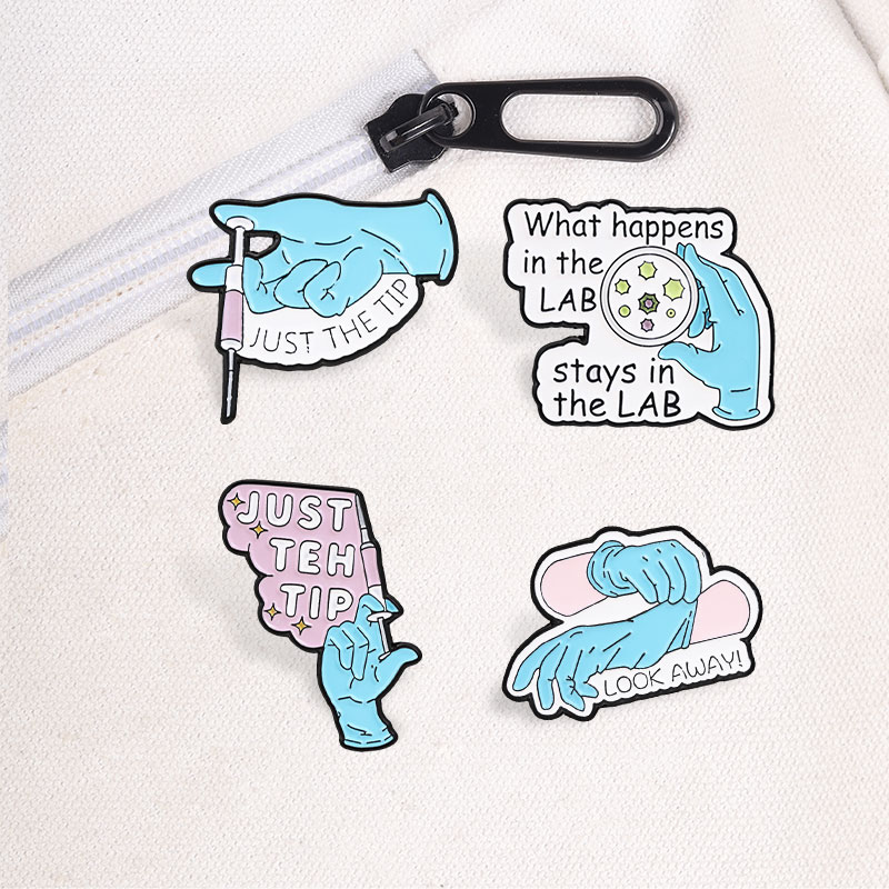 Broches e Pins de Lapela de Es - Medical Lab Humor avaliação e preço