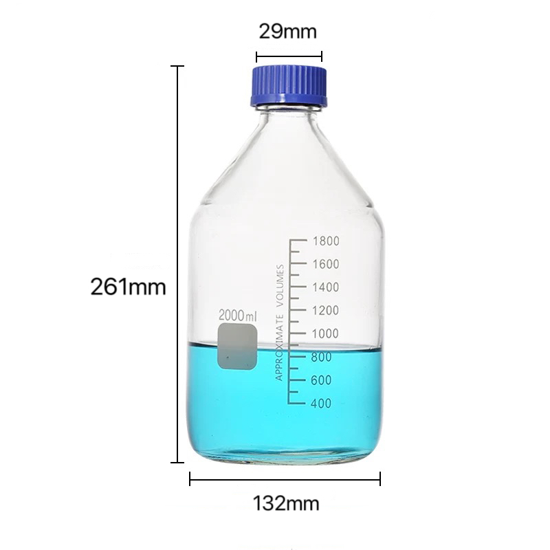 Boca de parafuso de garrafa de - Medical Lab Technology avaliação e preço